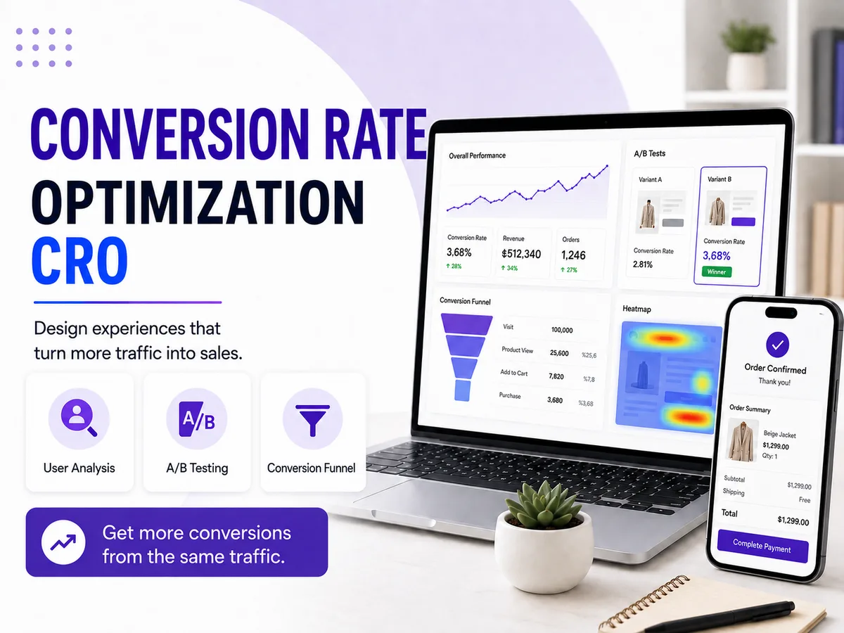 Conversion Optimization (CRO)