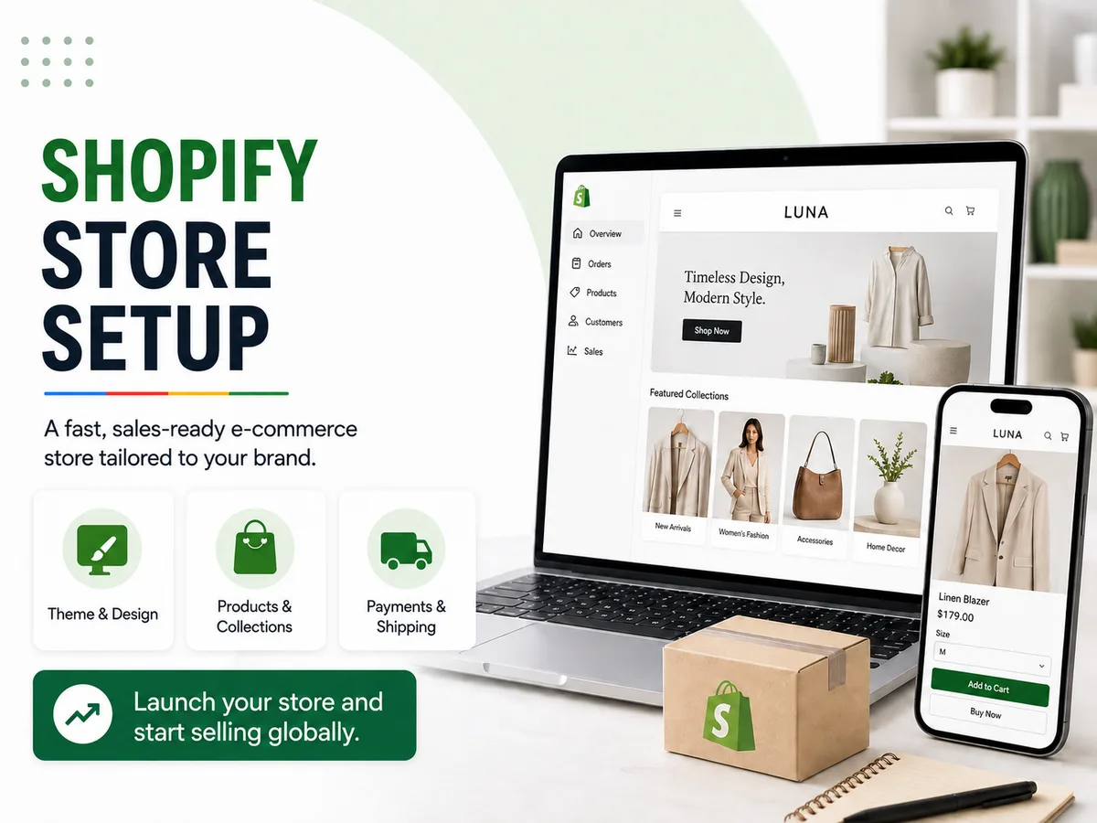 Shopify Store Setup