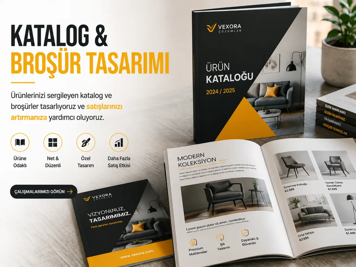 Katalog & Broşür Tasarımı
