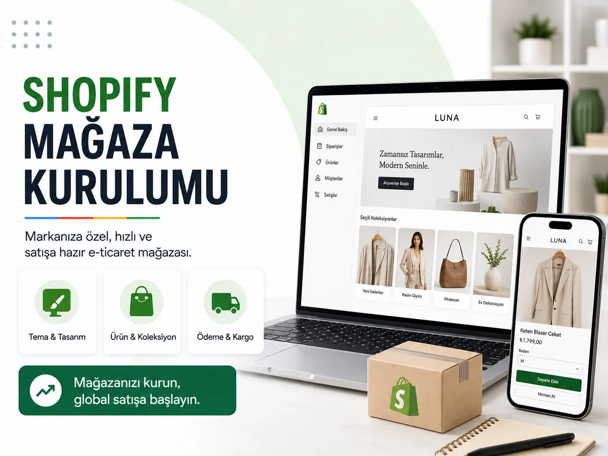 Shopify Mağaza Kurulumu